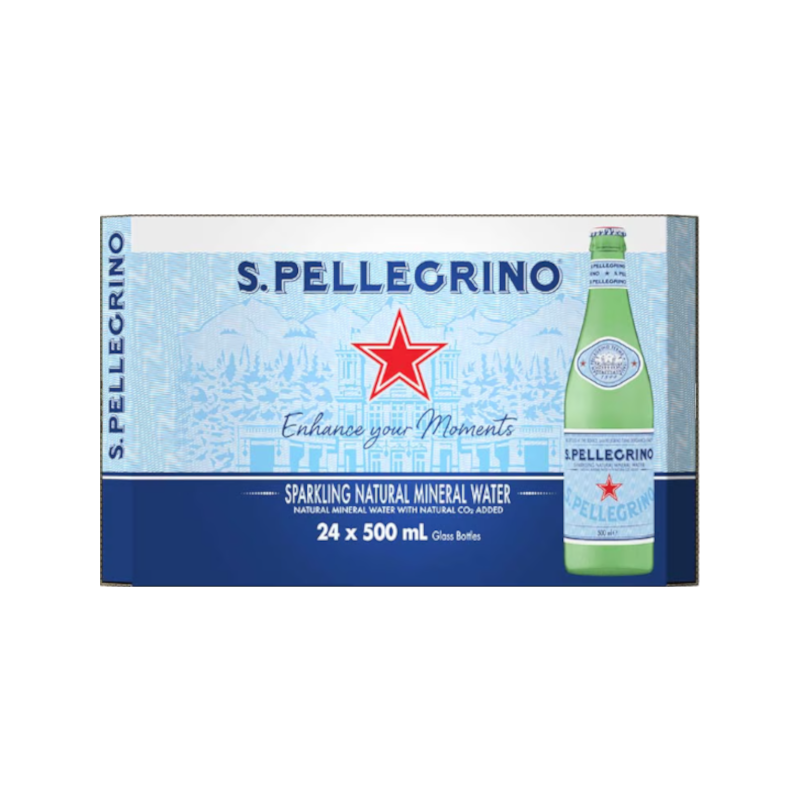 San Pellegrino Sparkling Water - 24x 500ml